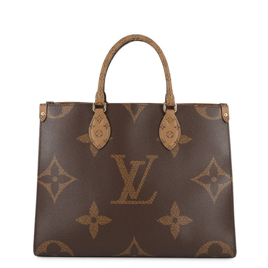 LOUIS VUITTON Onthego RedM45321 Monogram Monogram Reverse Canvas Monogram Giant Size MM