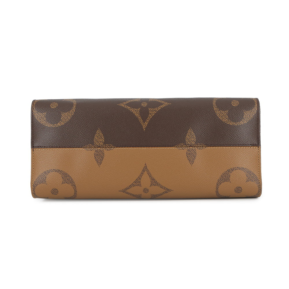 LOUIS VUITTON Onthego RedM45321 Monogram Monogram Reverse Canvas Monogram Giant Size MM