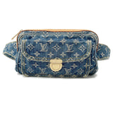 LOUIS VUITTON Bumbag Blue/YellowM95347 Monogram Denim