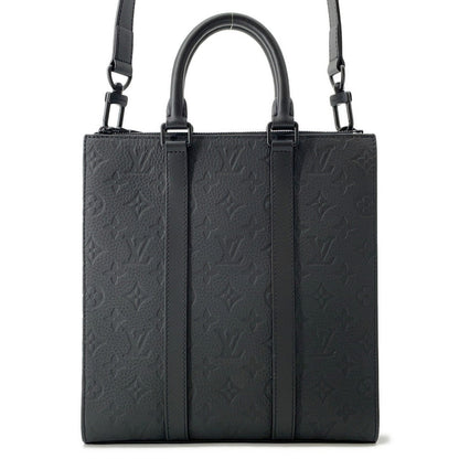 LOUIS VUITTON Sac Plat BlackM59960 Monogram?Taurillon