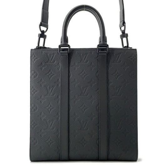 LOUIS VUITTON Sac Plat BlackM59960 Monogram?Taurillon