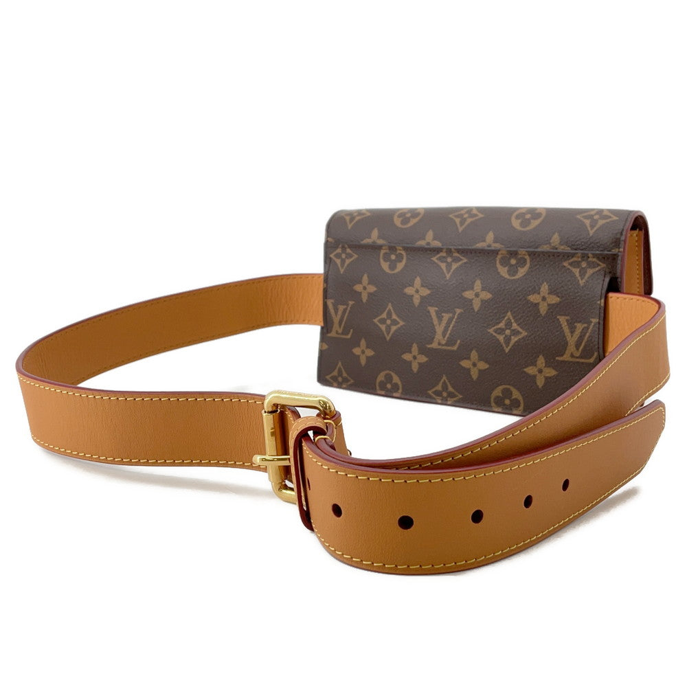 LOUIS VUITTON SPadlock belt pouch BrownM44667 Monogram Size PM