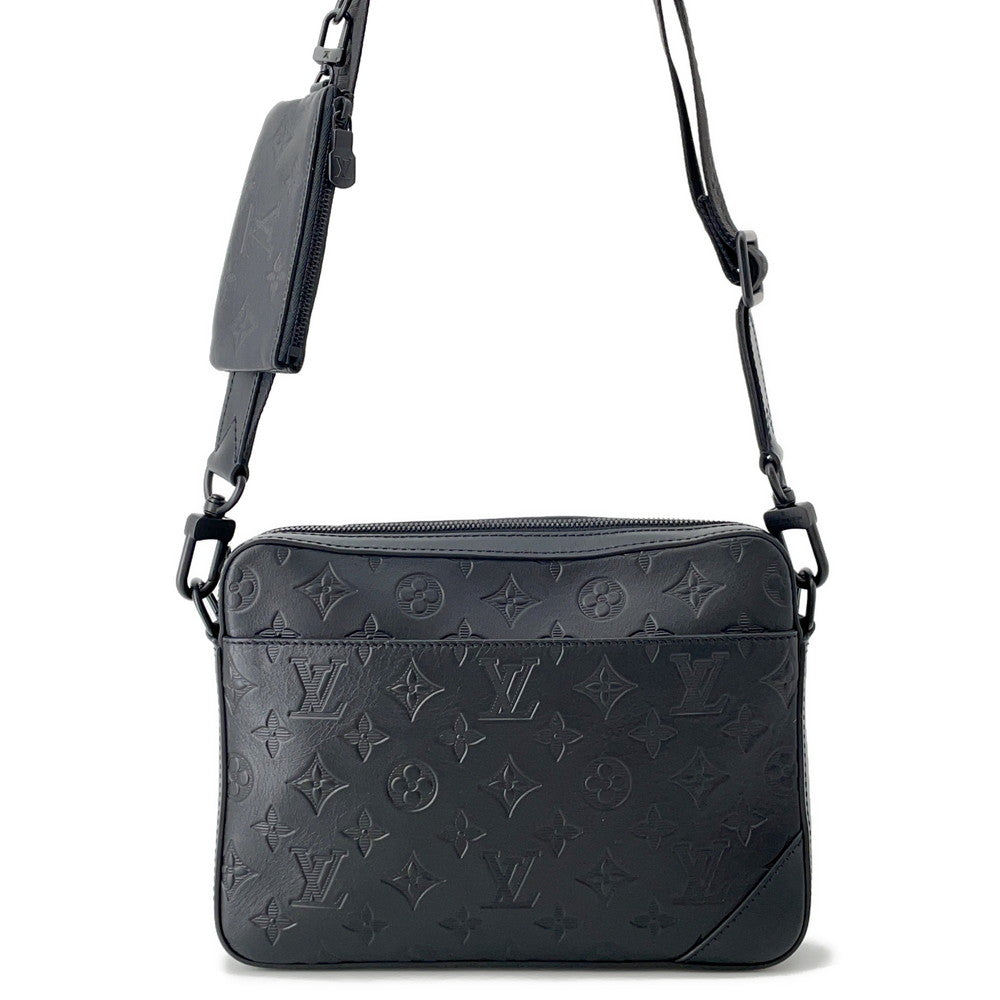 LOUIS VUITTON Duo messenger NoirM69827 Monogram Shadow