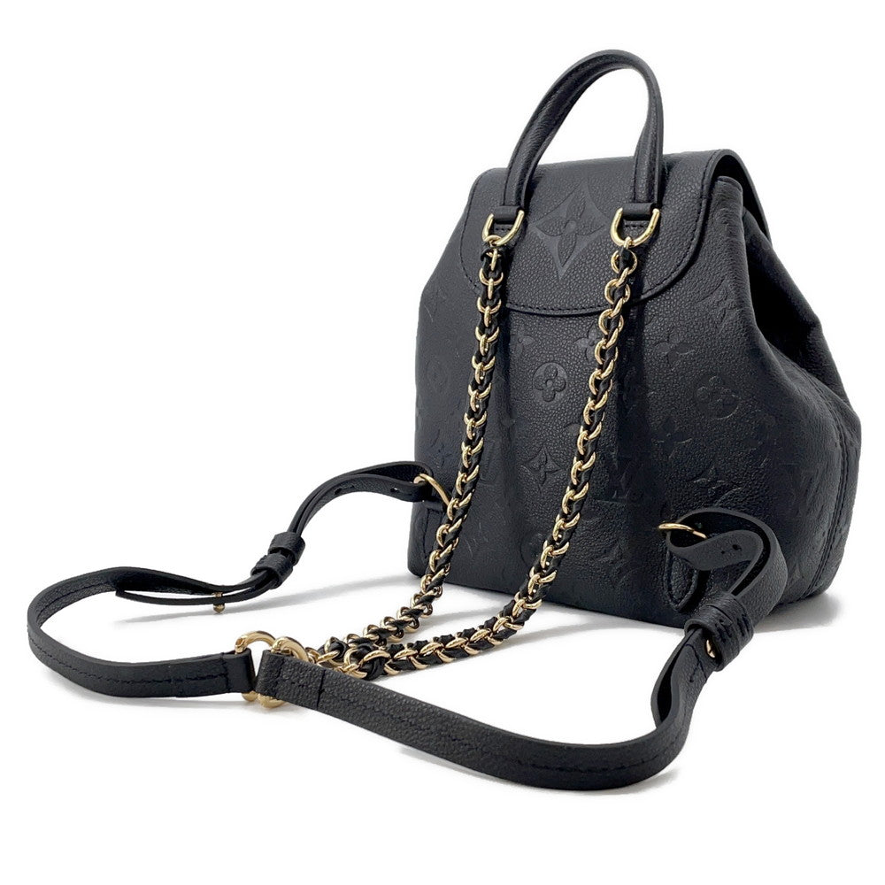 LOUIS VUITTON backup NoirM47072 Monogram Empreinte Leather