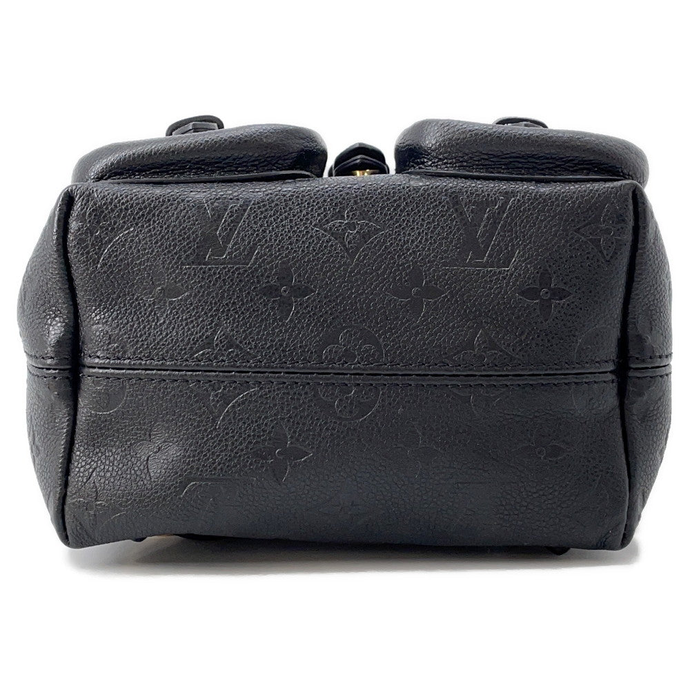 LOUIS VUITTON backup NoirM47072 Monogram Empreinte Leather