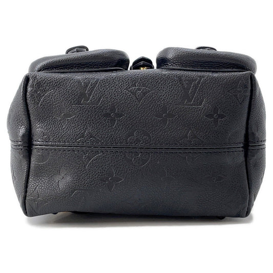 LOUIS VUITTON backup NoirM47072 Monogram Empreinte Leather