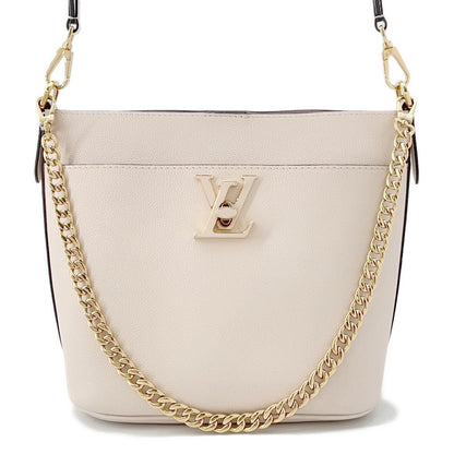 LOUIS VUITTON Lock Me Padlock & Walk QuartzM24638 Grained Calf Leather