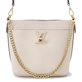 LOUIS VUITTON Lock Me Padlock & Walk QuartzM24638 Grained Calf Leather