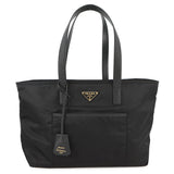 PRADA Re-Edition 1978 Tote Bag Black1BG555 Nylon Saffiano LeatherLeather Size Medium