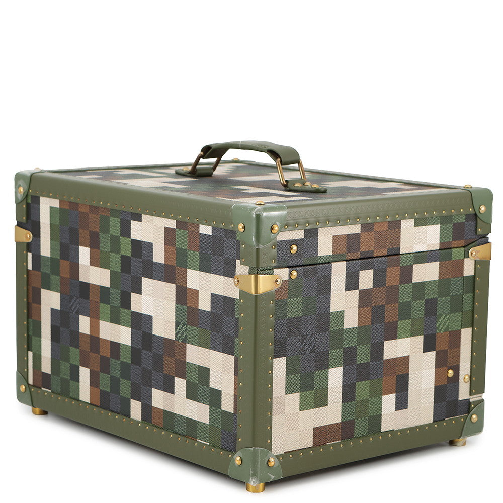 LOUIS VUITTON Shoe Box Pharrell Williams Khaki/Multicolor/TransparentM10295 Damier Damoflage