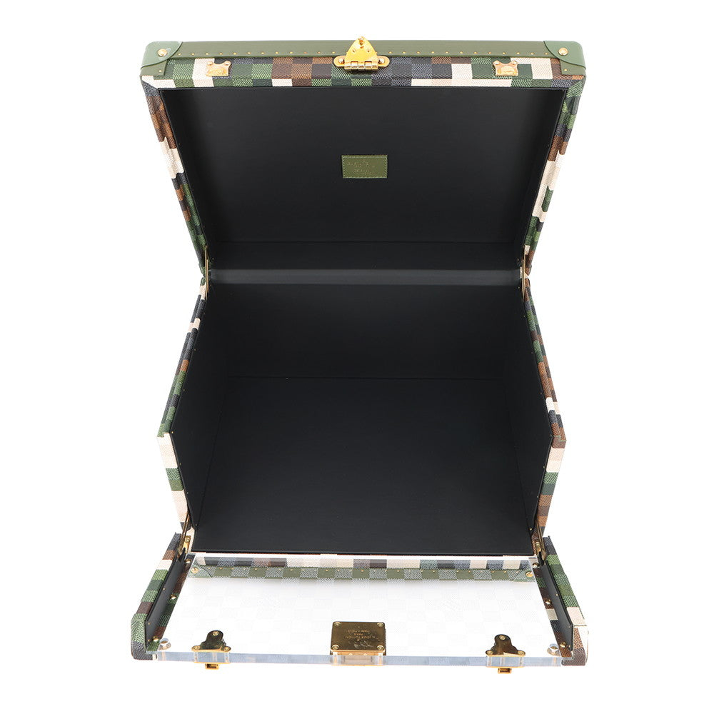 LOUIS VUITTON Shoe Box Pharrell Williams Khaki/Multicolor/TransparentM10295 Damier Damoflage