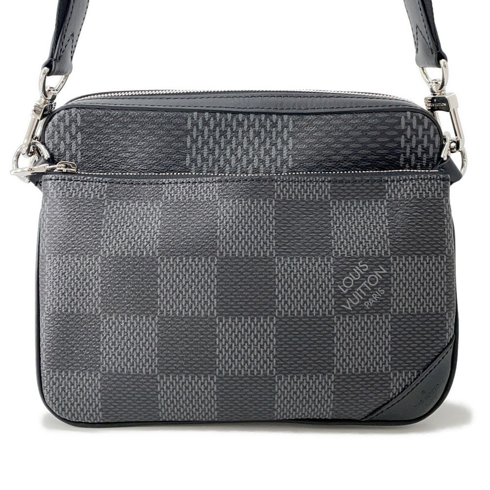 LOUIS VUITTON 3D Trio Messenger NoirN50017 Damier Graphite 3D