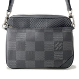 LOUIS VUITTON 3D Trio Messenger NoirN50017 Damier Graphite 3D