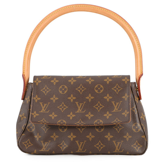 LOUIS VUITTON Mini Looping BrownM51147 Monogram