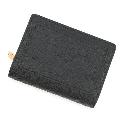 LOUIS VUITTON Portefeuille Clare NoirM80151 Monogram Empreinte Leather