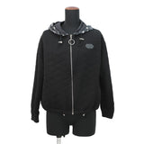 LOUIS VUITTON Quilted Jacket Size XS Noir/WhiteFIST08FED Cotton71% Nylon29%