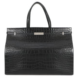 SAINT LAURENT PARIS Manhattan Tote Bag Black554039 Croco embossed leather