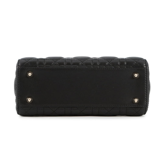 Dior MY ABCDIOR Lady Dior BlackM0538OCAL Lambskin Size Small
