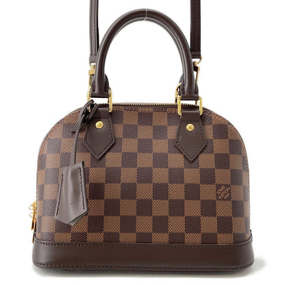 LOUIS VUITTON Alma Brown/RedN40606 Damier Ebene Canvas Size BB