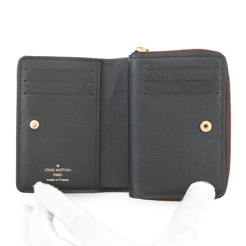 LOUIS VUITTON Portefeuille Lou NoirM81461 Monogram/Monogram Reverse Canvas
