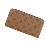 LOUIS VUITTON Zippy Wallet NoirM82444 Monogram Reverse Canvas
