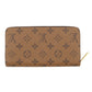LOUIS VUITTON Zippy Wallet NoirM82444 Monogram Reverse Canvas