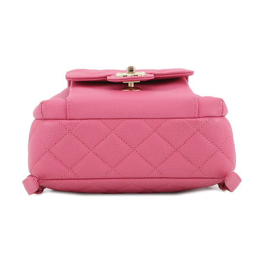 CHANEL Matelasse Backpack PinkAS0004 Caviar Leather