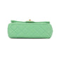 CHANEL Mini Matelasse Single Shoulder Bag GreenA69900 Lambskin Size 20