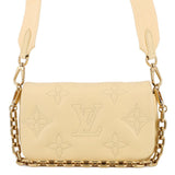 LOUIS VUITTON Wallet on Strap YellowM81400 bubble glam