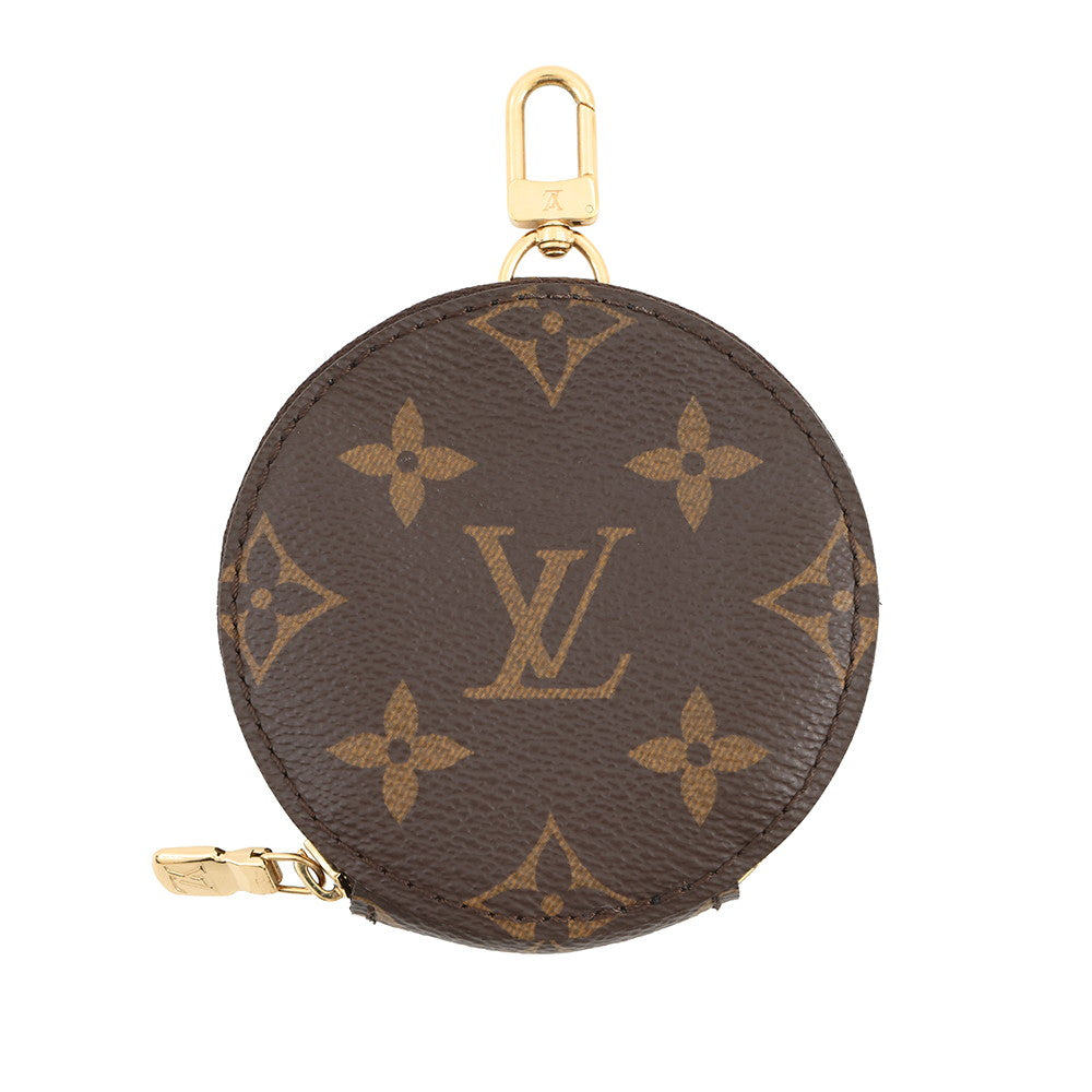 LOUIS VUITTON Shoulder Strap Noir/BrownJ02493 Monogram Nylon