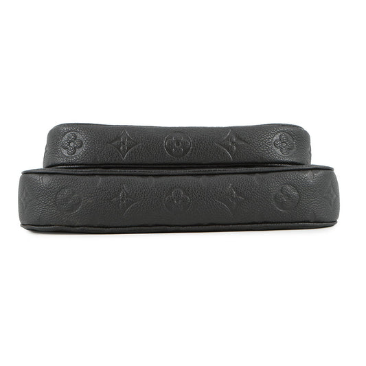 LOUIS VUITTON Multi Pochette Accessoires NoirM80399 Monogram Empreinte Leather