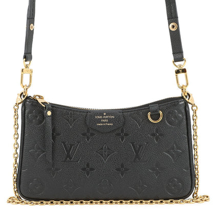 LOUIS VUITTON Easy Pouch NoirM80349 Monogram Empreinte Leather