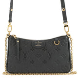 LOUIS VUITTON Easy Pouch NoirM80349 Monogram Empreinte Leather