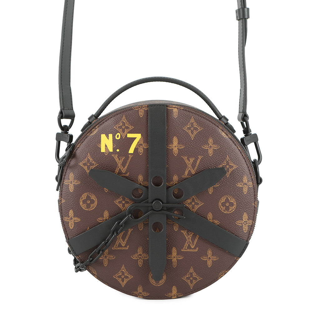 LOUIS VUITTON wheel box NoirM59706 Monogram