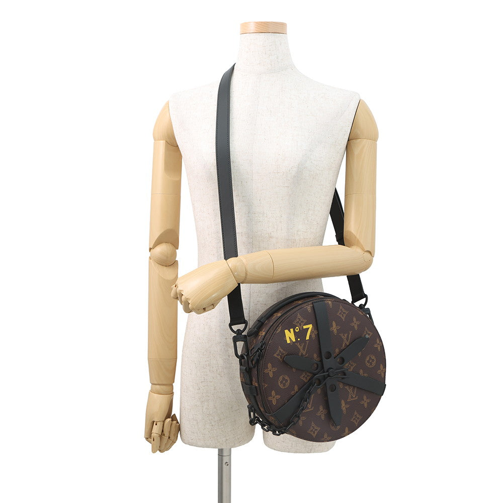 LOUIS VUITTON wheel box NoirM59706 Monogram
