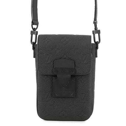 LOUIS VUITTON SPadlock Vertical Wearable Wallet NoirM81524 Monogram?Taurillon