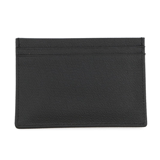 CHANEL COCO Button Card Case Black Leather