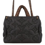 LOUIS VUITTON Onthego NoirM21069 Recycled MetallicNylon Monogram Size MM