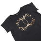 CHANEL Komark Knitted Fabric Size M Black/GoldP57840 Cotton100%