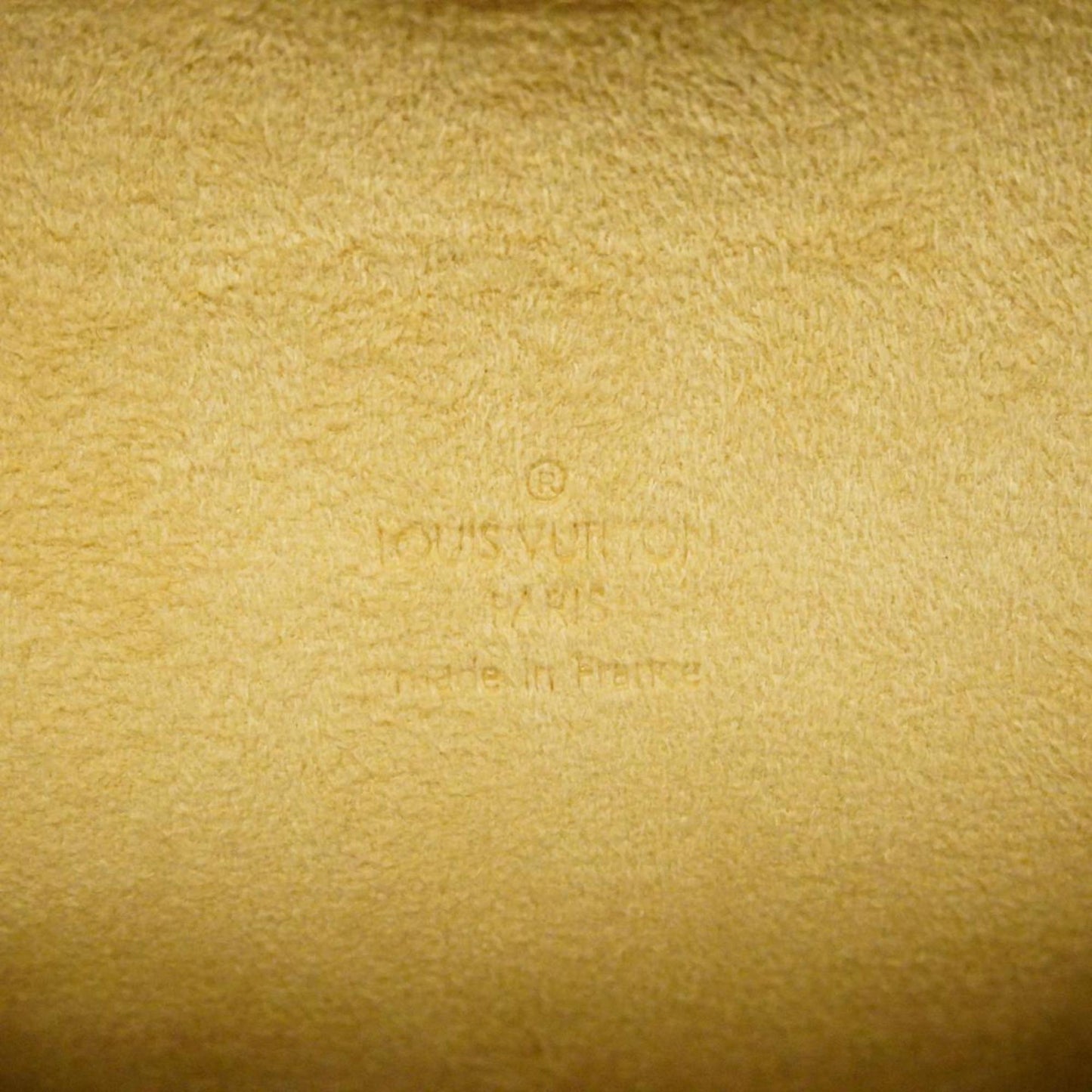 Louis Vuitton Pochette Florentine  Canvas Clutch Bag