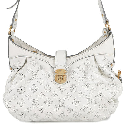 LOUIS VUITTON Mahina Blanc/BrownM95661 Monogram Mahina Size XS