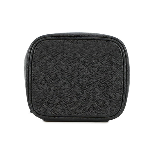 CHANEL CC Logo vanity bag BlackA01998 Caviar Leather