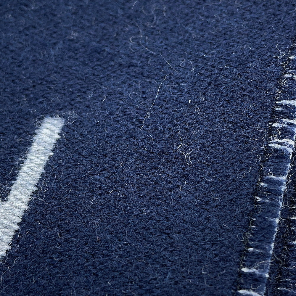 LOUIS VUITTON Scarf All About Monogram MarineM79130 Wool 100%