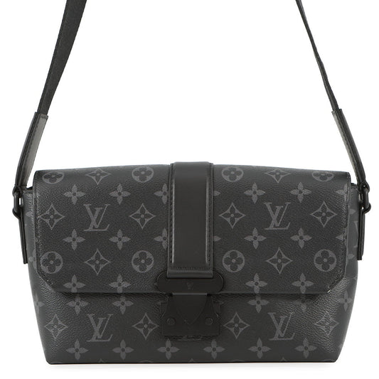 LOUIS VUITTON S Cape Messenger BlackM46794 Monogram Eclipse