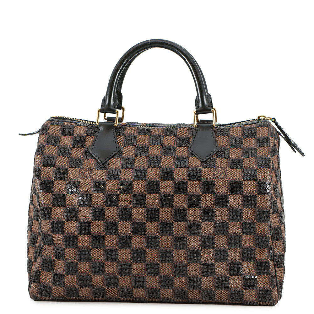 LOUIS VUITTON Speedy Brown/NoirN41262 Damier Payet Size 30