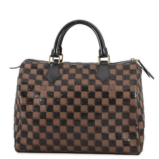 LOUIS VUITTON Speedy Brown/NoirN41262 Damier Payet Size 30