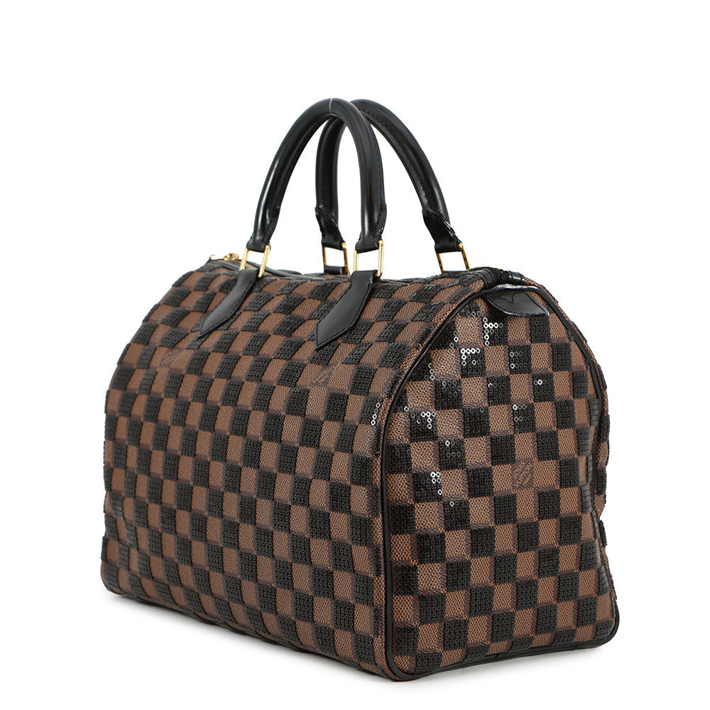 LOUIS VUITTON Speedy Brown/NoirN41262 Damier Payet Size 30