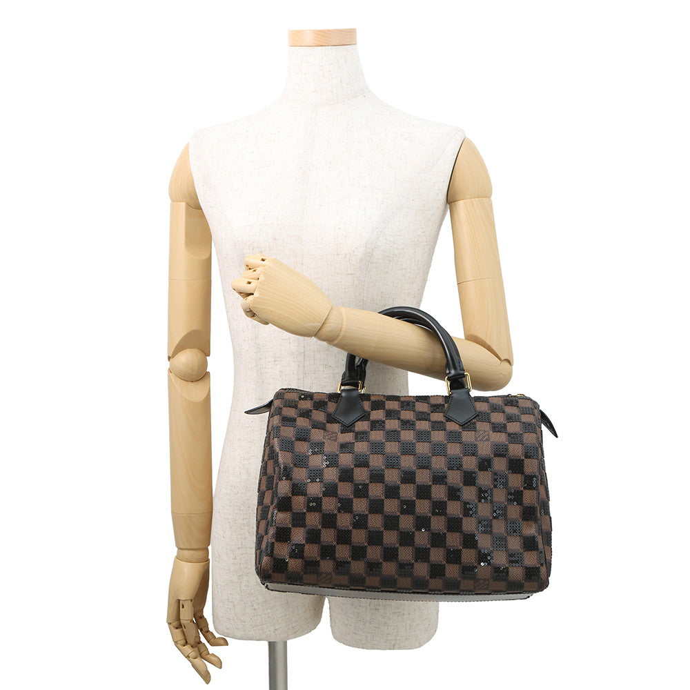 LOUIS VUITTON Speedy Brown/NoirN41262 Damier Payet Size 30