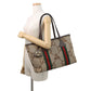 GUCCI Jumbo GG Tote Bag PALECE Collaboration 2022 Beige723736 Canvas Leather Size Medium