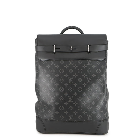 LOUIS VUITTON Steamer Backpack NoirM44052 Monogram Eclipse